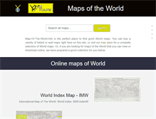 Tablet Screenshot of map-of-the-world.info